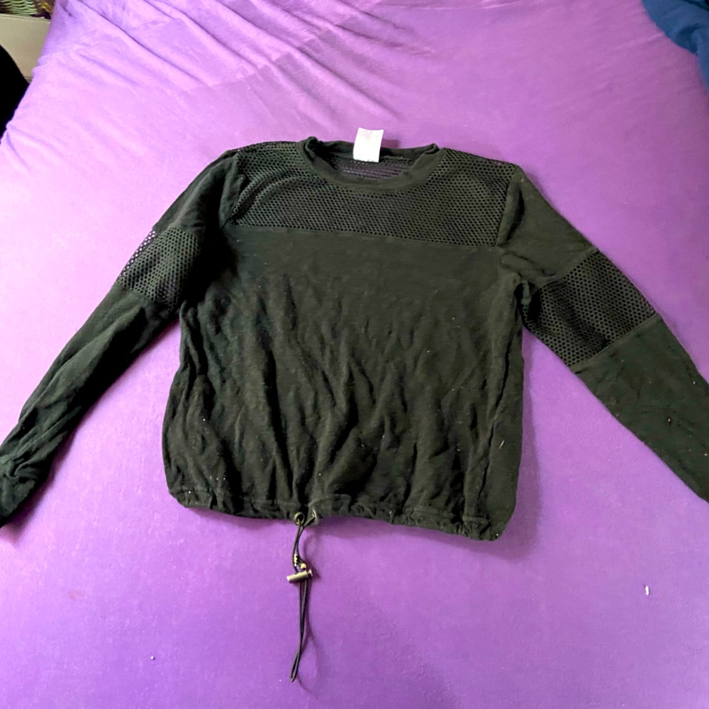 NO BOUNDARIES Mesh long sleeve